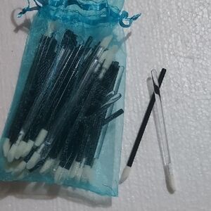 Makeup Applicators - Black and Clear